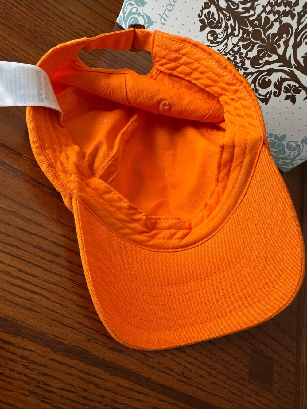 Mickey Pumpkin Patch Baseball Cap Hat Glow Dark Disney Authentic Halloween